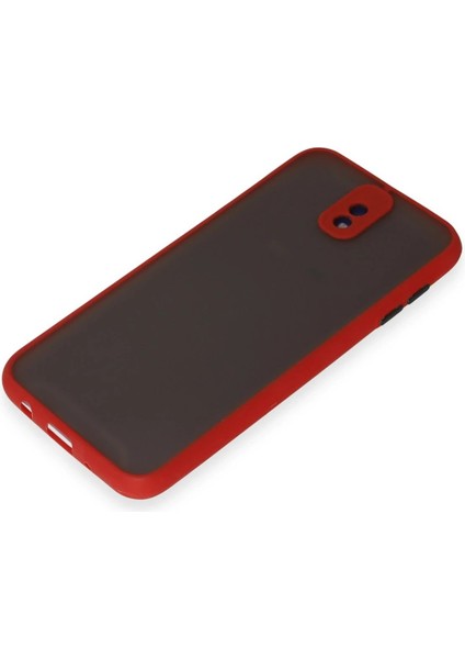 Samsung Galaxy J7 Pro / J730 Kılıf Montreal Silikon Kapak - Kırmızı - A3299-8061 fırsatları