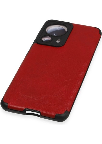 Xiaomi Mi 13 Lite Kılıf Loop Deri Silikon - Kırmızı - A6723-2055 fırsatları