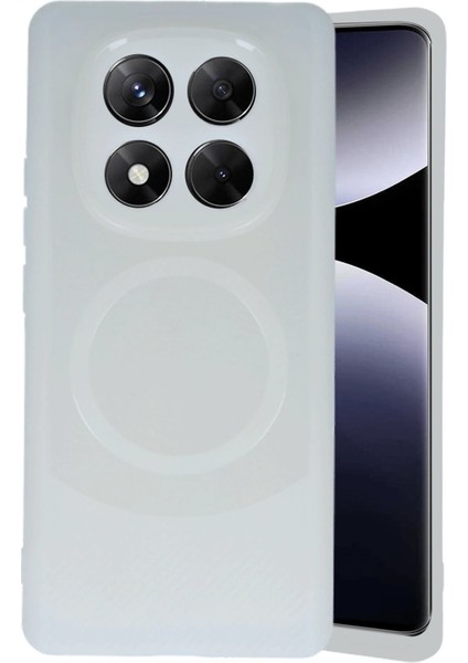 Xiaomi Redmi Note 14 Pro 4g Kılıf Maya Karbon Kapak - Krem - A5688-5125 modelleri