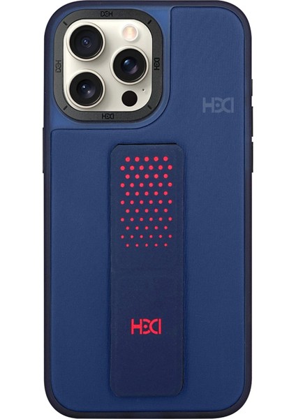 iPhone 14 Pro HBC-239 Colombo Standlı Kapak - Lacivert