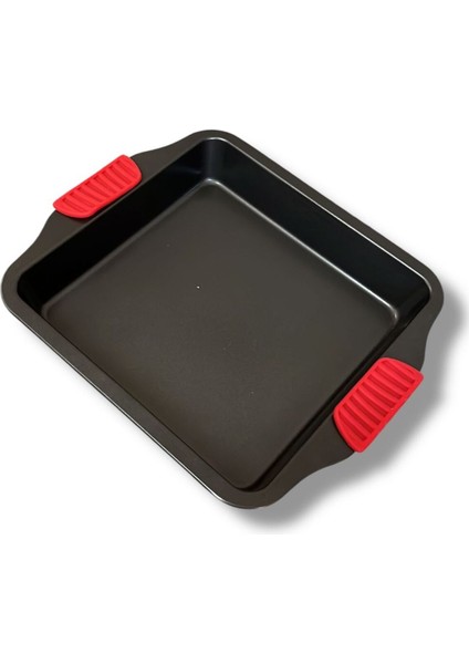 30X25 cm Siyah Teflon Fırın Tepsisi, Dayanıklı ve Şık Tasarım modelleri