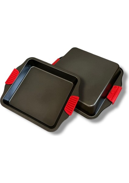 30X25 cm Siyah Teflon Fırın Tepsisi, Dayanıklı ve Şık Tasarım indirimleri