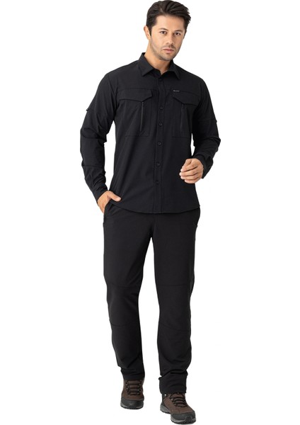 Outdoor Kalın Erkek Alt Eşofman 2242 Siyah