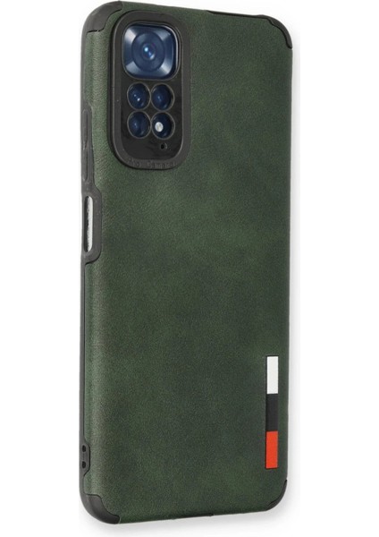 Xiaomi Redmi Note 11 Kılıf Loop Deri Silikon - Yeşil - A3680-3836 fiyatları
