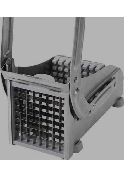 Paslanmaz Çelik Patates Kızartması Patates Kesici - Yuvarlak Alt Kolay Dilimleme fiyatları