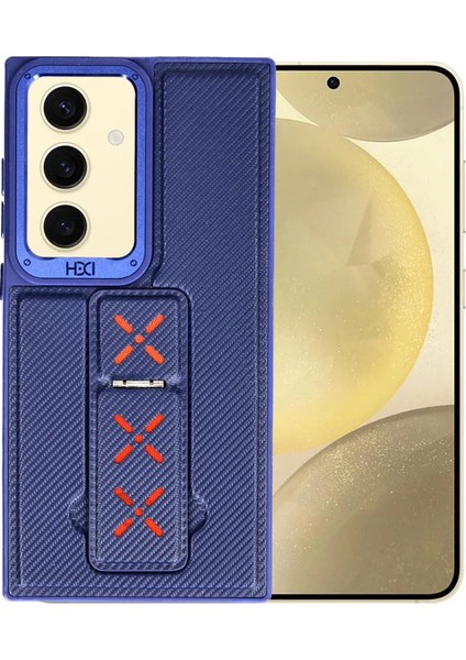 Samsung Galaxy S24 HBC-248 Lima Standlı Kapak - Lacivert fiyatları