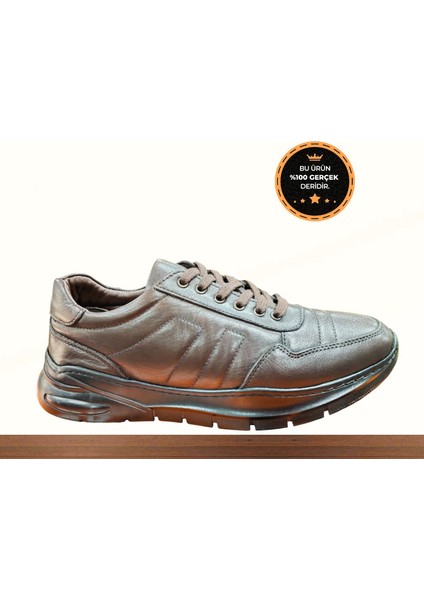 T-2030 Hakiki Deri Ortopedik 4 Mevsim Erkek Casual Ayakkabı modelleri