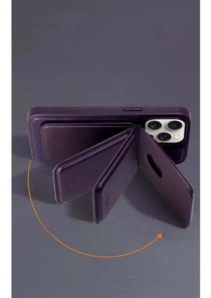 iPhone 14 Pro HBC-247 Atina Kartvizitli Kapak - Lacivert fırsatları