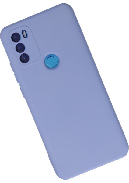 General Mobile Gm 21 Plus Kılıf Nano Içi Kadife Silikon - Lila - A6718-8522 modelleri