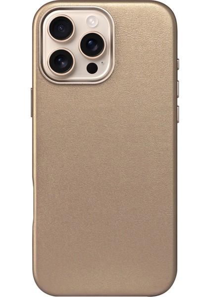 Apple iPhone 16 Pro HBC-242 Dividing Magsafe Kapak - Çöl Titanyum fiyatları