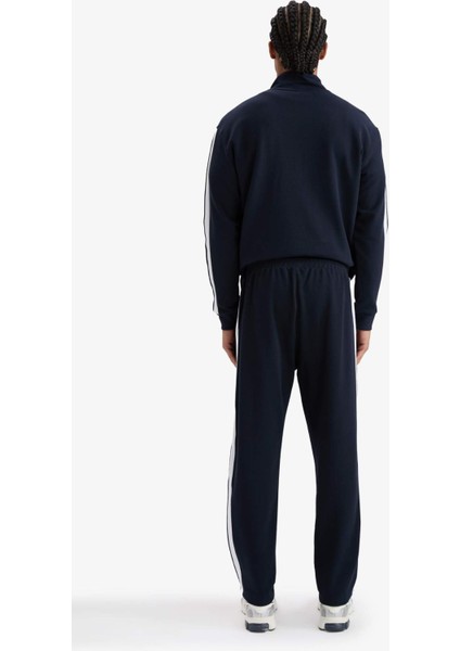 Fit Sporcu Jogger Eşofman Altı Standart Fit Standart Paça Beli Lastikli Cepli D1957AX25AU