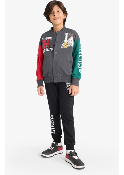 Erkek Çocuk NBA Los Angeles Lakers Beli Lastikli Jogger Eşofman Altı F4088A825AU modelleri