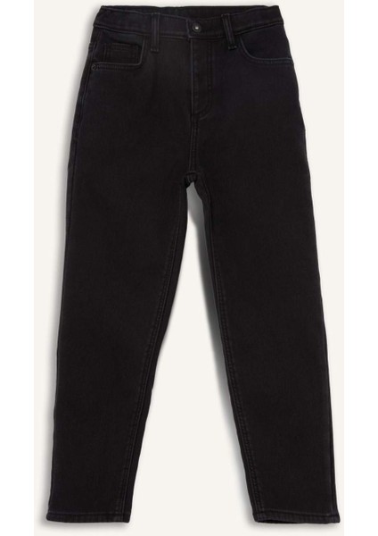 Erkek Çocuk Straight Fit Düz Paça Jean Polar Astarlı Pantolon F4290A825WN