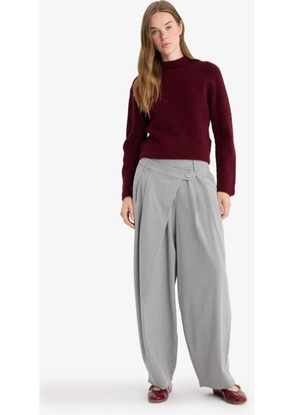 Regular fit Yarım Balıkçı Yaka Triko Kazak F4768AX25WN indirimleri