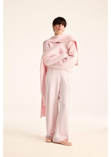 V Yaka Yumuşak Dokulu Dikişsiz Triko Kazak F4800AX25WN fiyatları