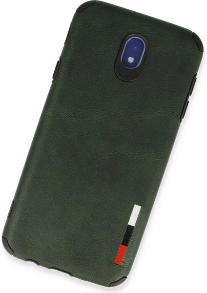 Samsung Galaxy J7 Pro / J730 Kılıf Loop Deri Silikon - Yeşil - A4369-1877 fiyatları