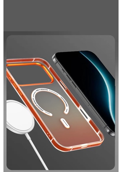 Apple iPhone 17 Pro HBC-395 Altai Magsafe Kapak - Çöl Titanyum fırsatları