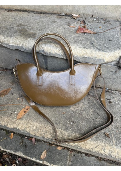 Lara Sabit Kulplu Yeşil Çanta