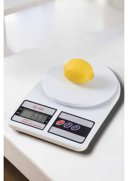 Kompakt Tasarım ve Tek Tuşla Sıfırlama Özelliğiyle Kullanımı Kolay Mutfak Tartısı