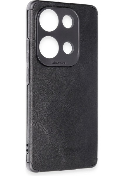 Xiaomi Redmi Note 13 4g Kılıf Loop Deri Silikon - Siyah - A4377-1307 modelleri