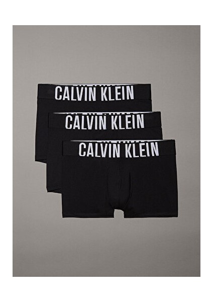 Erkek Siyah 3'lü Boxer Paketi