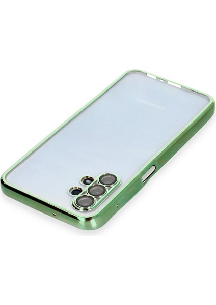 Samsung Galaxy A13 4g Kılıf Lensli Silikon - Yeşil - A7699-5410 modelleri