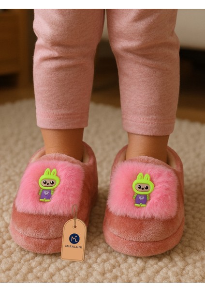 Peluş Bebek Panduf ve Ev Botu – Yumuşak Tabanlı, Sıcak Tutarlı, Kaymaz Ev Içi Kışlık Patik
