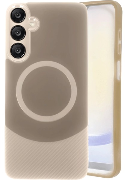 Samsung A26 Kılıf Maya Karbon Kapak - Kahverengi - A6392-3472 modelleri