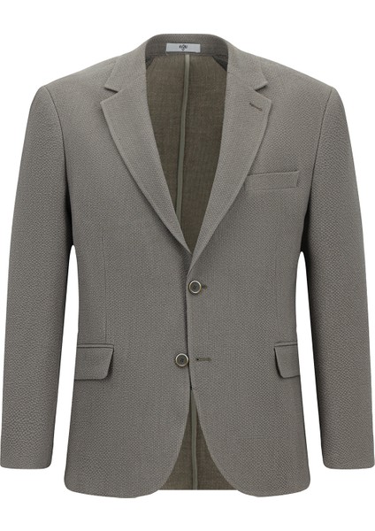 Regular Fit Düz Seersucker Ceket modelleri