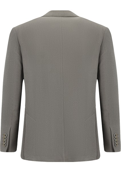 Regular Fit Düz Seersucker Ceket fırsatları