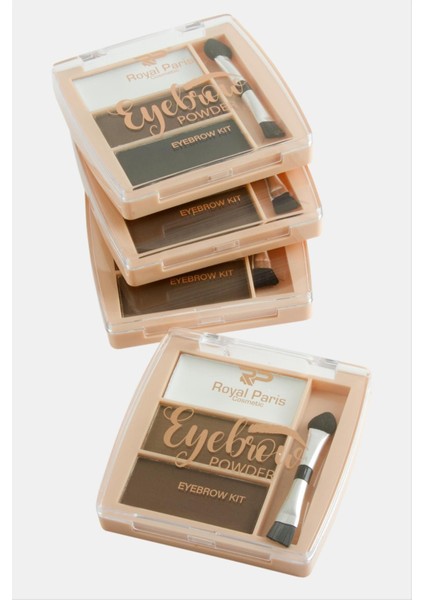 Zengezur Royal Paris Eyebrow 3lü Kaş Far Seti-3