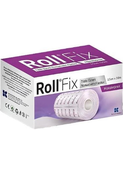 Roll Fix Tıbbi Esnek Flaster 15CM x 10M