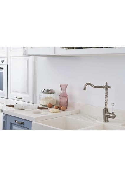 Verona A4215406 Eviye Bataryası, Saten Krom indirimleri