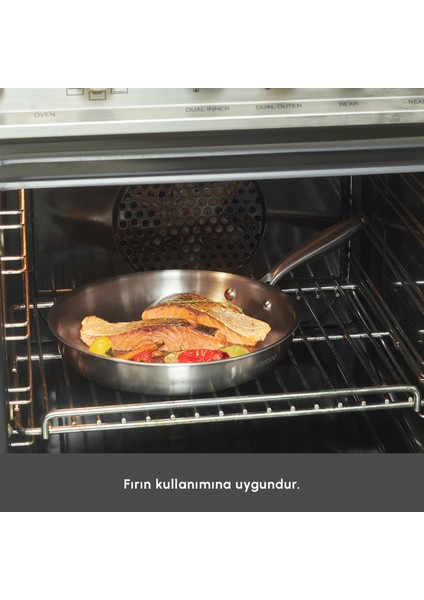 Power Steel 316+ 3ply Akita Indüksiyon Tabanlı 7 Parça Çelik Tencere Seti