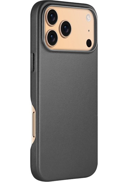 Apple iPhone 17 Pro Max HBC-242 Dividing Magsafe Kapak - Titan Gri modelleri