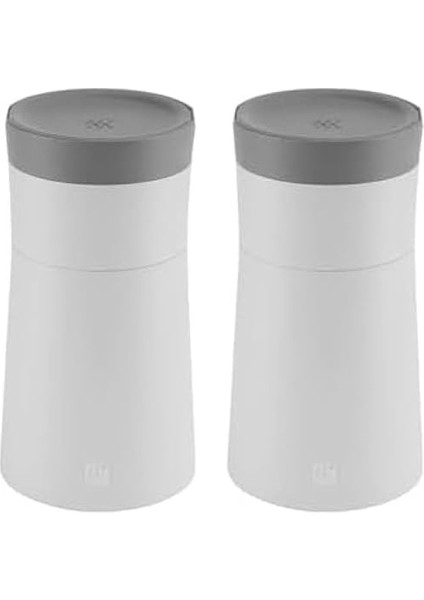 Z-Cut Spiral Kesici, Çok Fonksiyonlu, 18/10 Paslanmaz Çelik Bıçak, Plastik Gövde, Gri 2li P