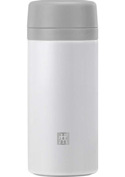 Thermoçay Demli̇kli̇ Matara, 420 ml | Paslanmaz Çeli̇k | Beyaz-Gri̇