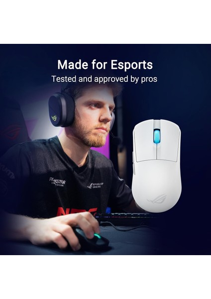 Rog Harpe Ace Mini Kablosuz Oyun Faresi̇, 49G Hafi̇f, Aimpoint Pro 42K Opti̇k Sensör, Opti̇k Mi fiyatları