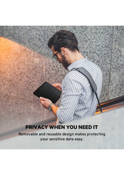 Screenforce Trueprivacy Ekran Koruyucu Ipad Pro 12,9 Için, Çıkarılabilir ve Tekrar Kullanılab fırsatları