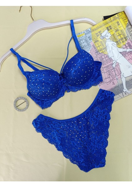 Ipli Destekli Yarım Dolgulu Lave Me Sütyen Takım