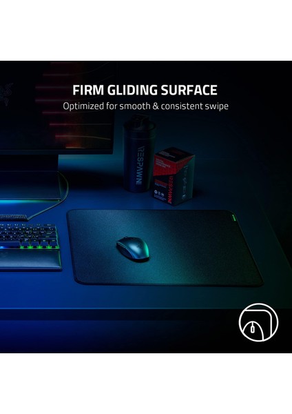 Strider Xxl - Yumuşak Kaydırmalar Için Yumuşak Alt ve Üst Kısma Sahip Hibrit Fare Altlığı (Opt fiyatları