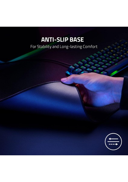 Strider Xxl - Yumuşak Kaydırmalar Için Yumuşak Alt ve Üst Kısma Sahip Hibrit Fare Altlığı (Opt modelleri