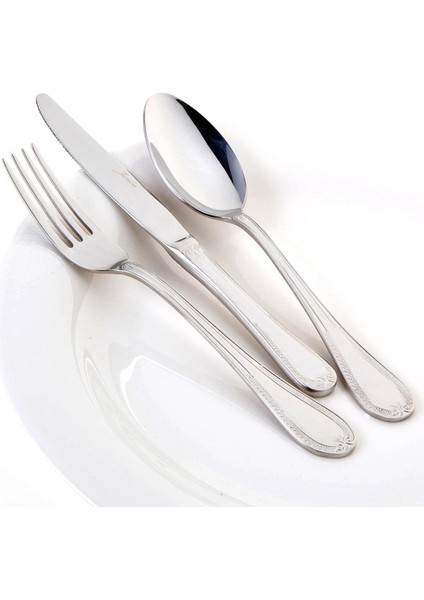 Queen 12 Kişilik 84 Parça Çatal Kaşık Bıçak Takımı 500.01.01.8266 fiyatları