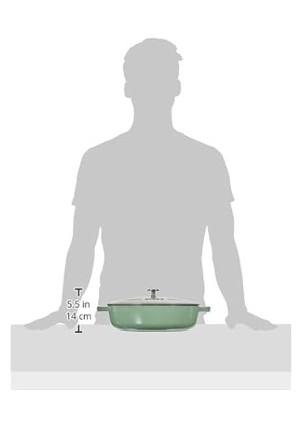 Sote Tenceresi Chistera, 28 Cm, Adaçayı modelleri