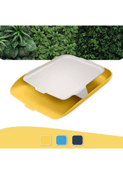 Leitz Cosy Masaüstü Düzenleyicili Evrak Rafı, , Sarı fiyatları