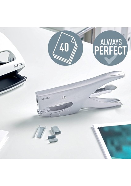 Pens Tipi Zımba, Mat Metal, 40 Sayfa Kapasiteli, 55490081 fiyatları