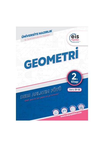 Eis Yayınları Yks Daf Geometri 2. Kitap Mavi Seri Ders Anlatım Föyü