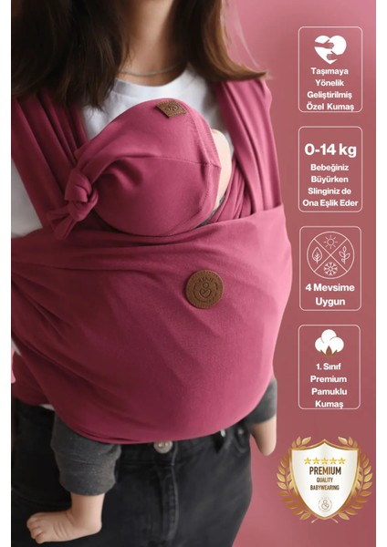 Premium Esnek Wrap Sling ( Babysling - Sling - Babysling - Bebek Taşıma Şalı - Babywearing - Kanguru ) fiyatları