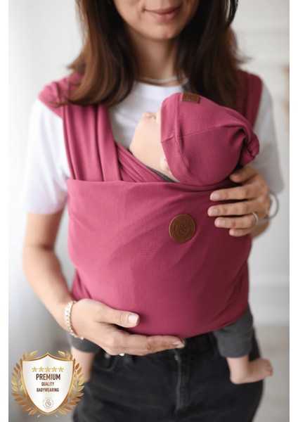 Premium Esnek Wrap Sling ( Babysling - Sling - Babysling - Bebek Taşıma Şalı - Babywearing - Kanguru )
