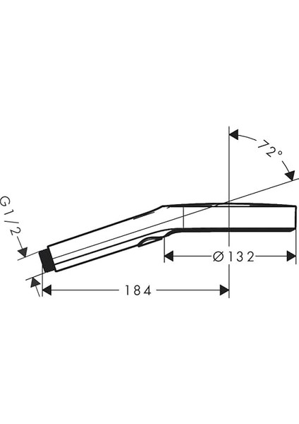 Rainfinity Su Tasarruflu Duş Başlığı (130 Mm, 3 Püskürtme Türü) Mat Siyah fırsatları